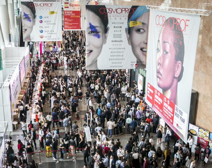 Record-breaking numbers for the 2018 edition of Cosmoprof Asia